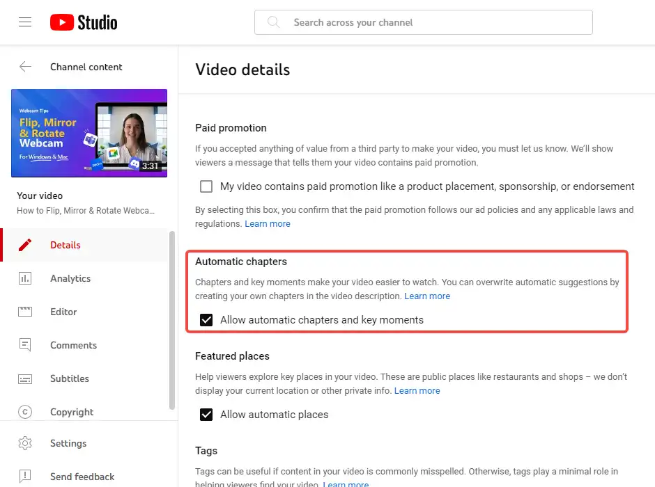 How to Add Chapters to Your YouTube Video: Organizing Content for Viewers