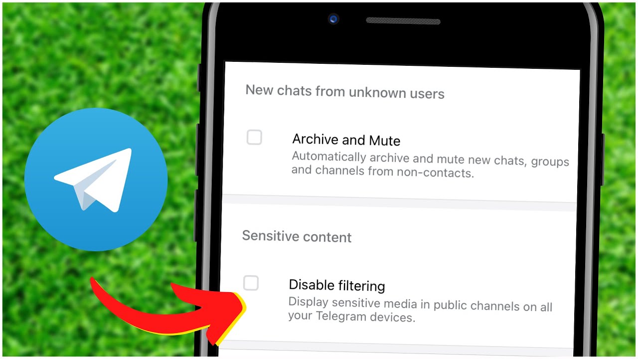 How To Enable Sensitive Content On Telegram Android  iOS  YouTube