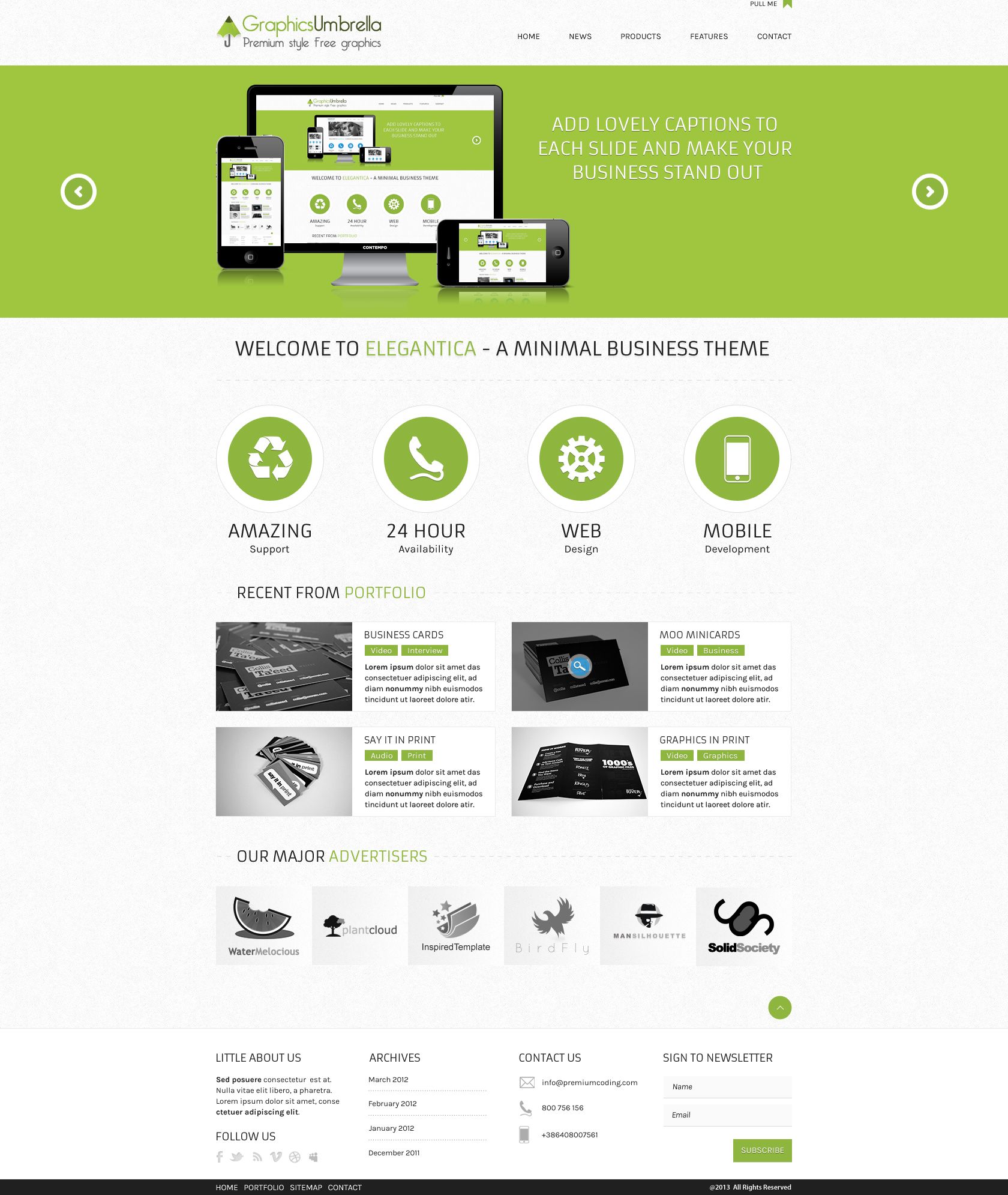 PSD CORPORATE BUSINESS WEBSITE TEMPLATE FREE DOWNLOAD  Business 