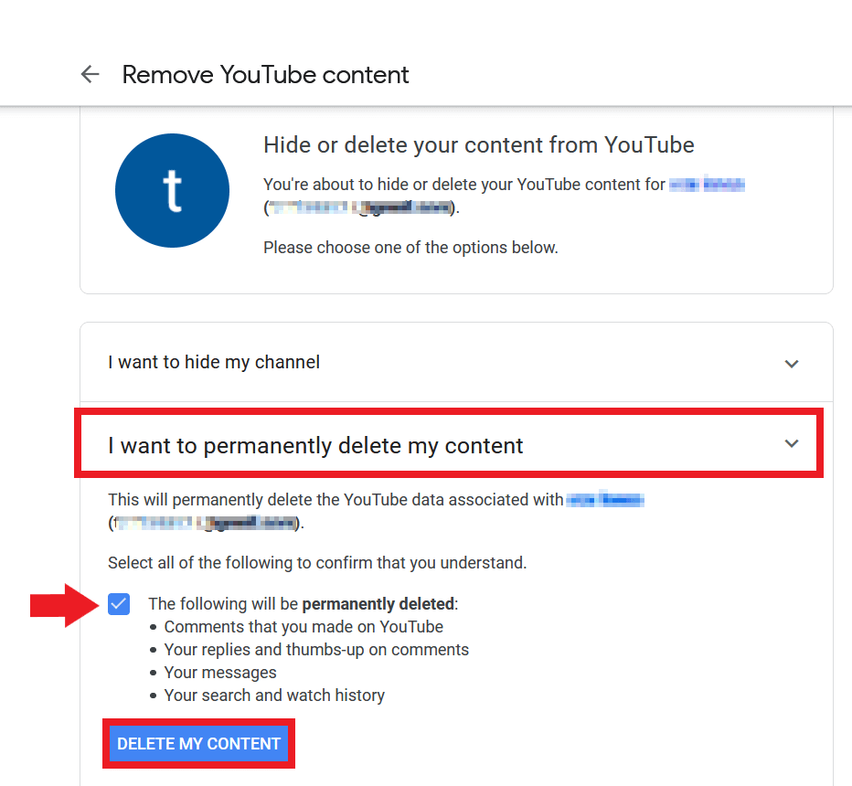 How to delete a YouTube channel  IONOS CA