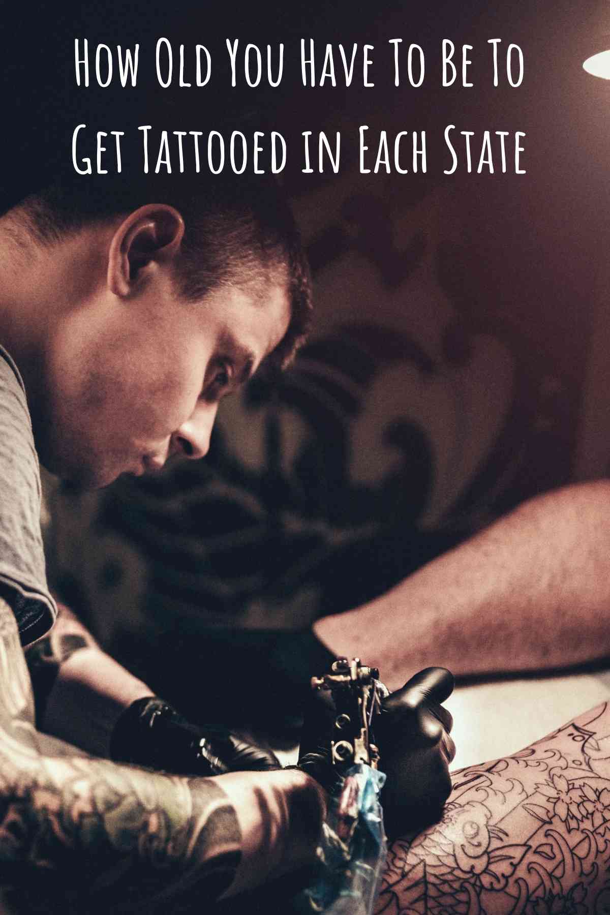 How Old Do You Have To Be To Get a Tattoo In  Tattoo Glee