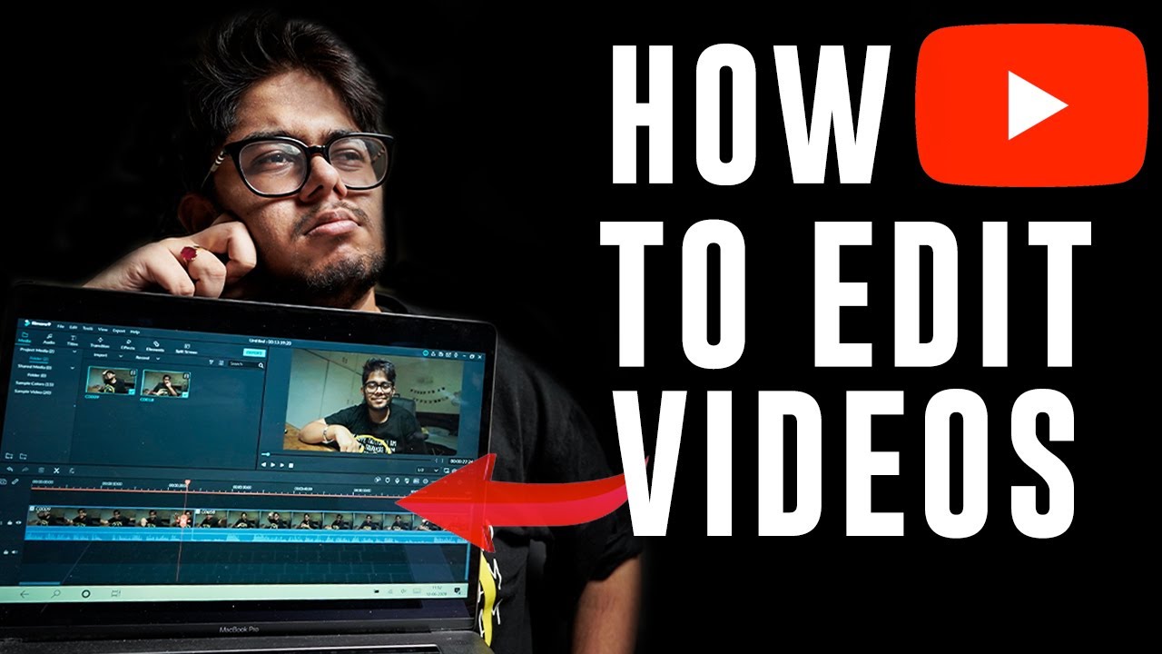How to EDIT VIDEOS for YOUTUBE  BASIC EDITING FOR BEGINNERS  YouTube