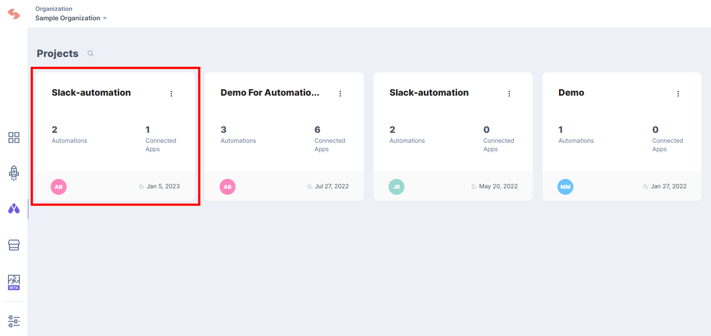 Delete a Project Contentstack