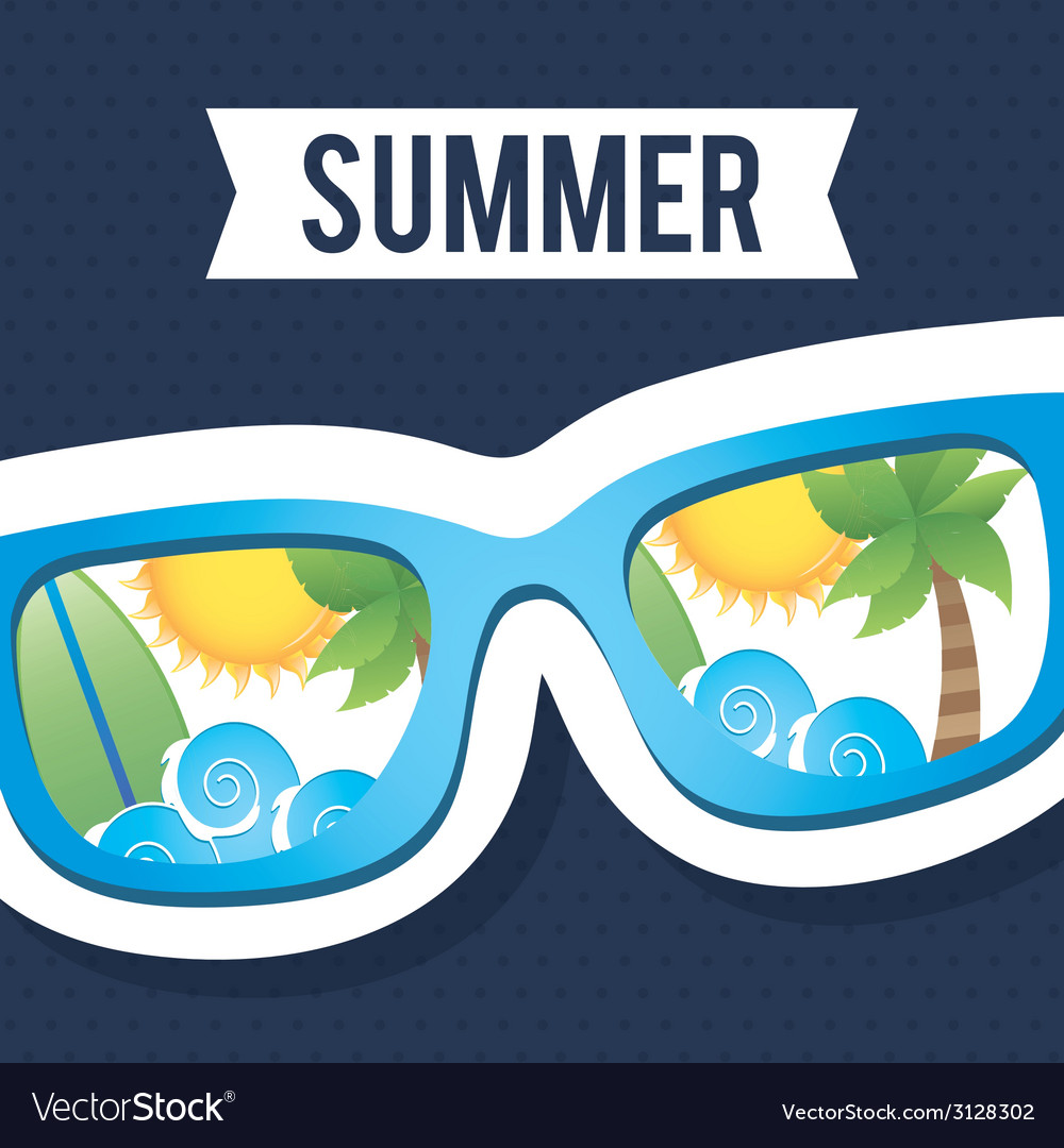 Summer design Royalty Free Vector Image  VectorStock