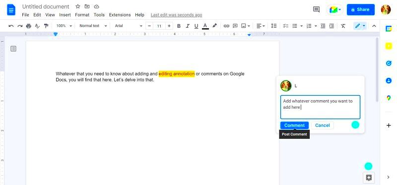 How to Annotate on Google Docs  Steps in Detail