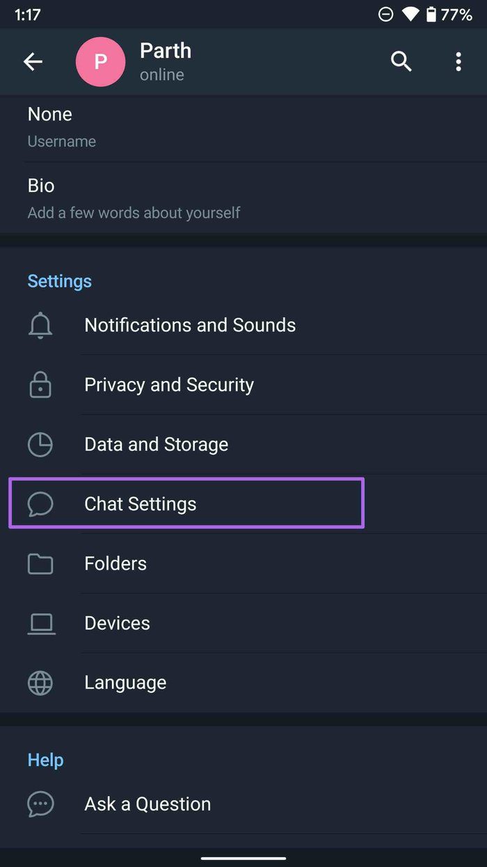 How to Disable Screenshots in Telegram Chats
