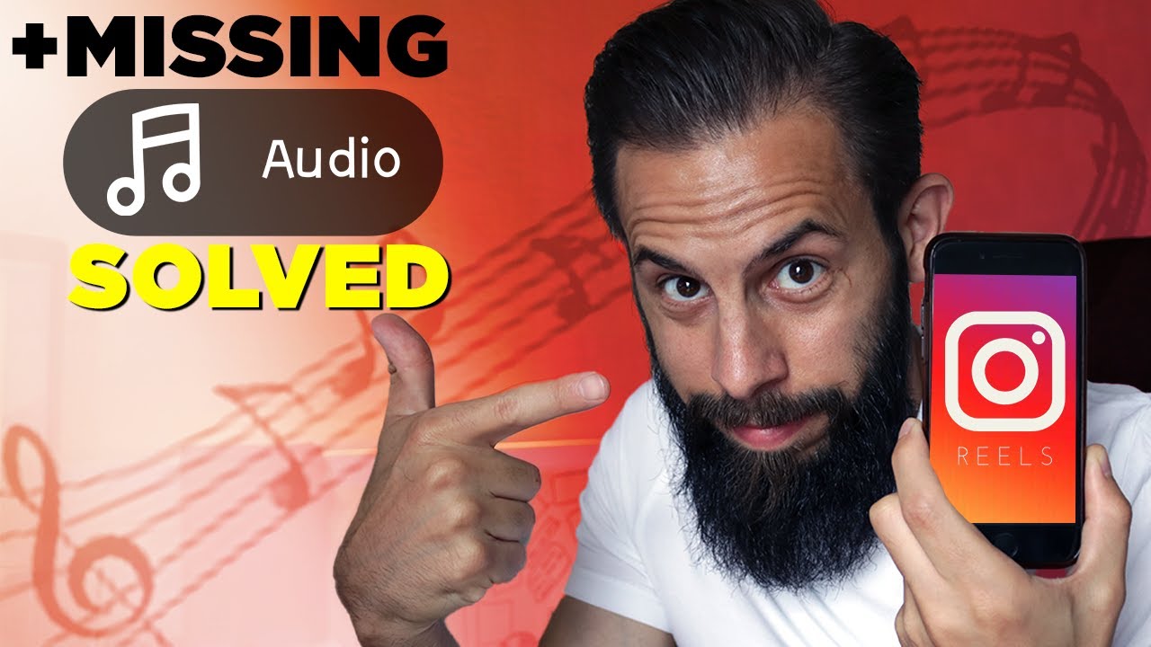 How to add  use audio in Instagram Reels  Missing Audio Solved  YouTube