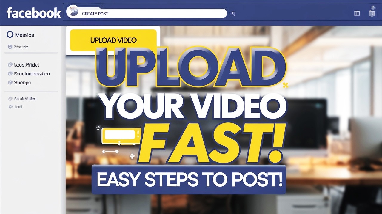 How to upload Video on Facebook Page  YouTube