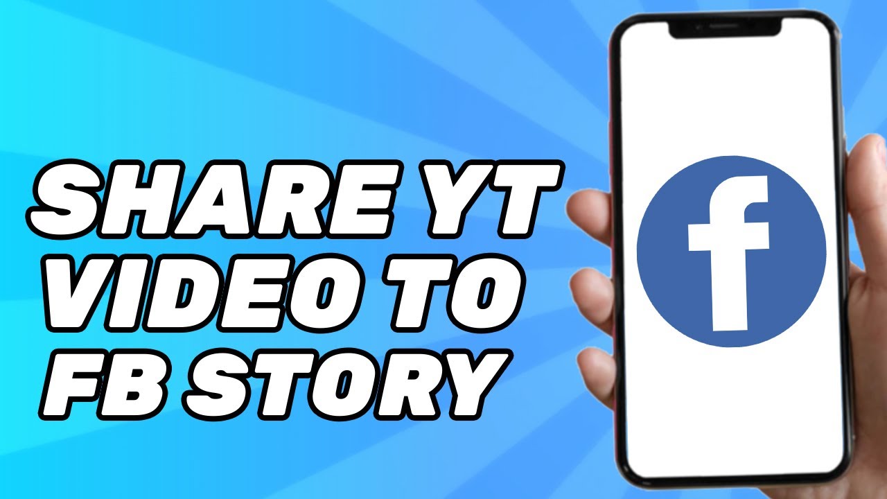 How to Share YouTube Video to Facebook Story Simple  YouTube