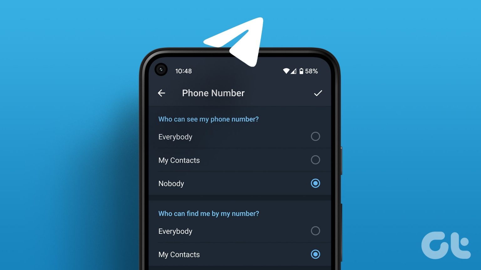 How to Hide Your Phone Number on Telegram Guiding Tech
