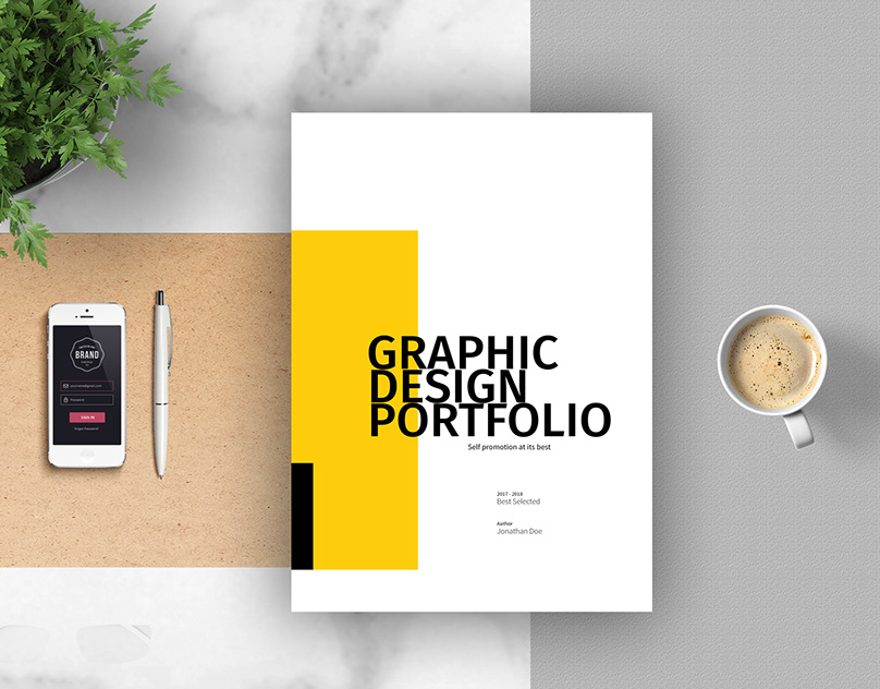 Graphic Designer Portfolio Template Free Download  NismaInfo