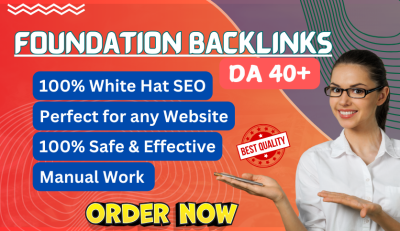 Rankings With 100% Safe Foundation Backlinks