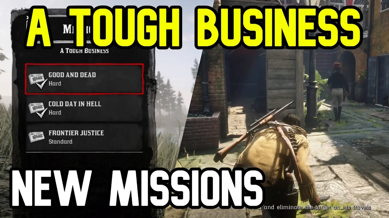 Rdr2 A Tough Business New Telegram Missions  How to Play A Tough 