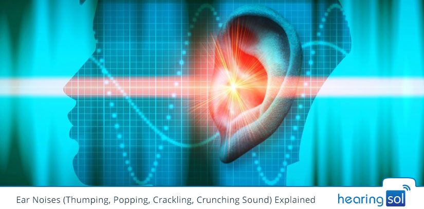 You may experience irritating sounds like ringing buzzing crackling 