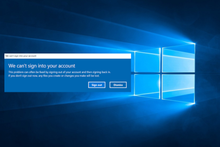Fix We Cant Sign Into Your Account Error on Windows 10  Beebom