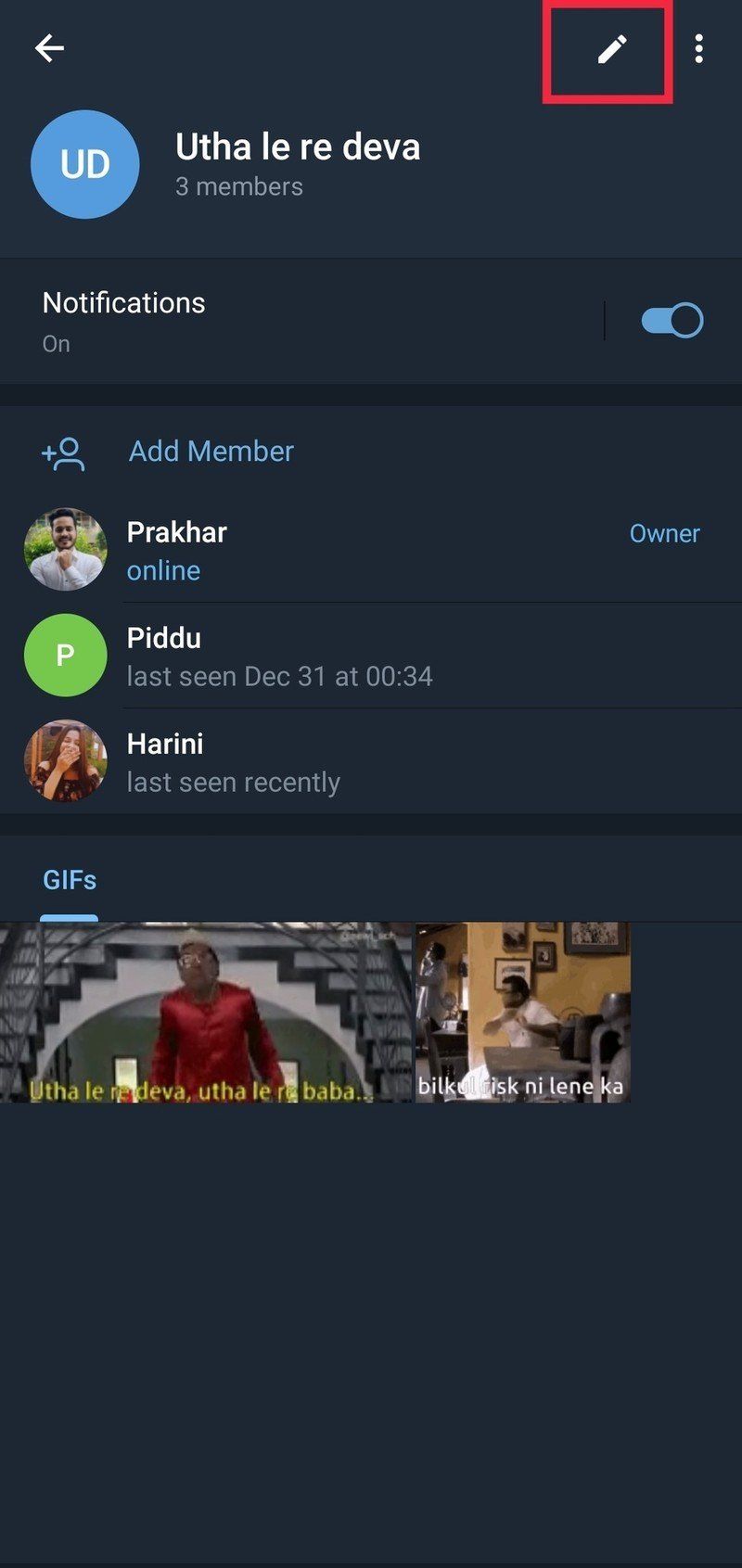 How to restrict Telegram contacts from saving or forwarding messages
