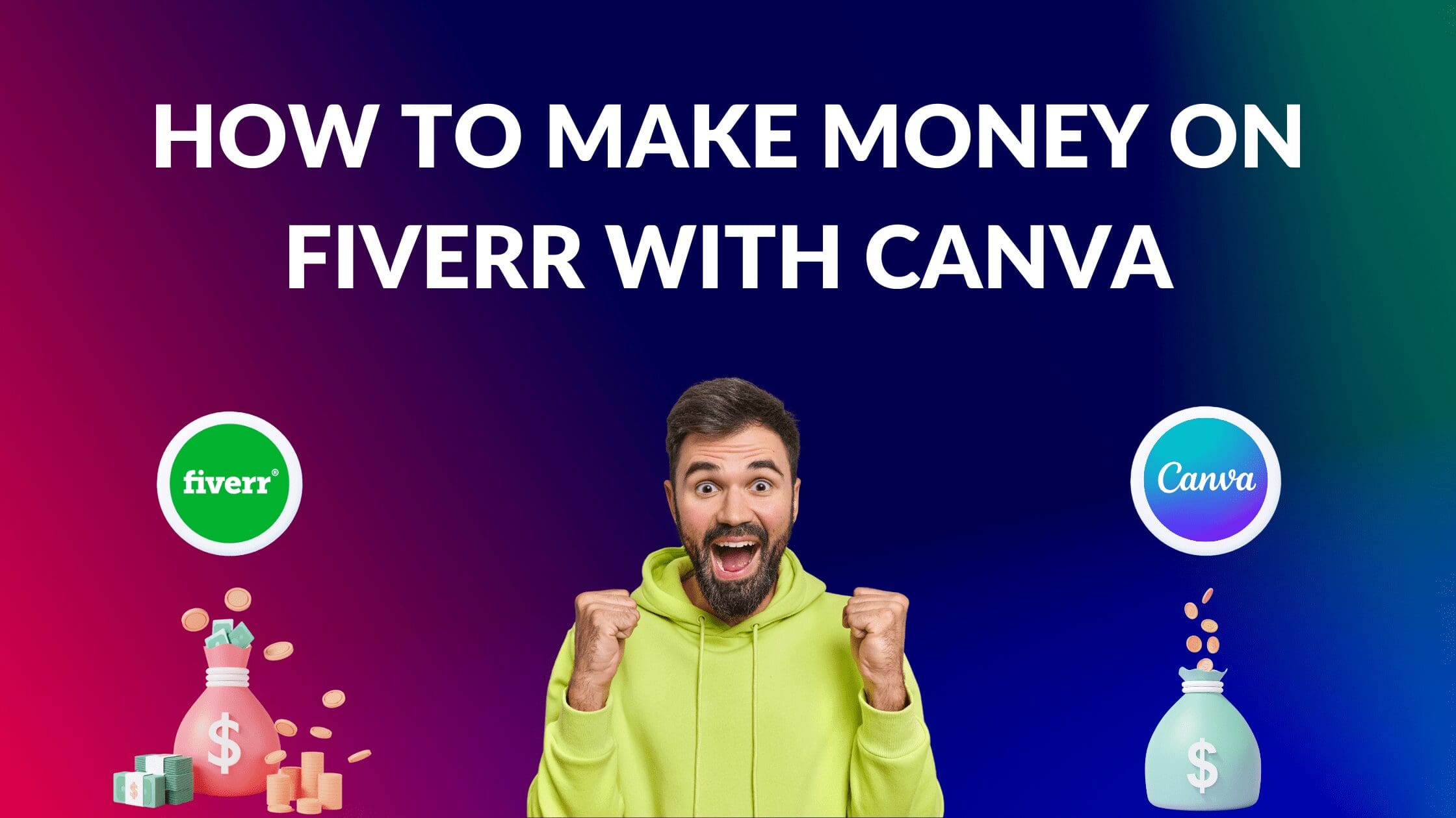 How to Make Money on Fiverr with Canva  Blogging Guide