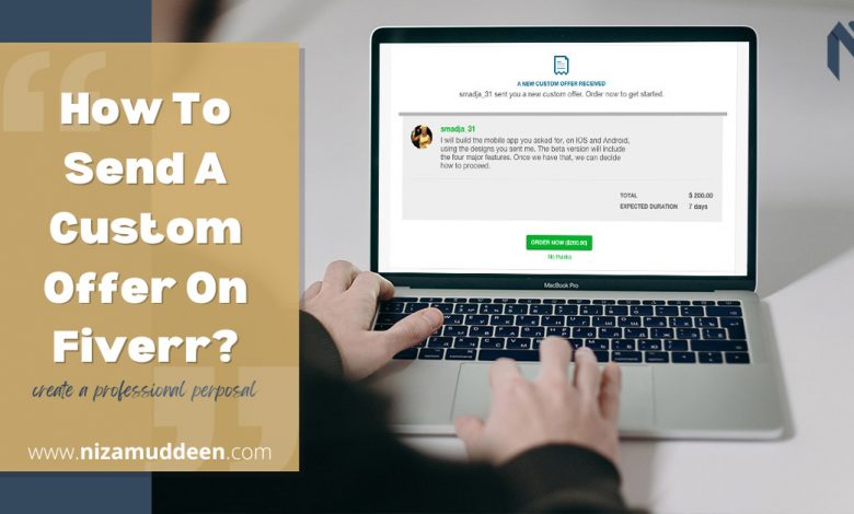 How To Send A Custom Offer On Fiverr