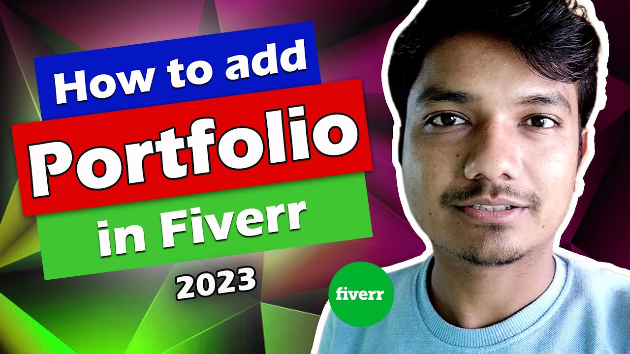 How to add Portfolio with Fiverr  Fiverr Portfolio  How to Create 