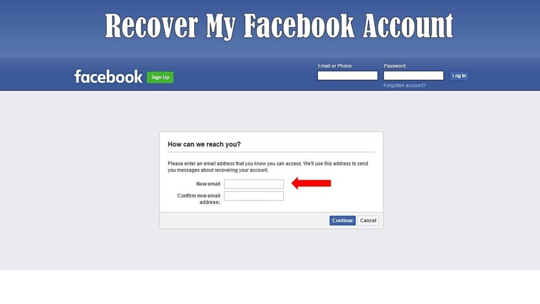 How to Recover Facebook Account without Phone Number