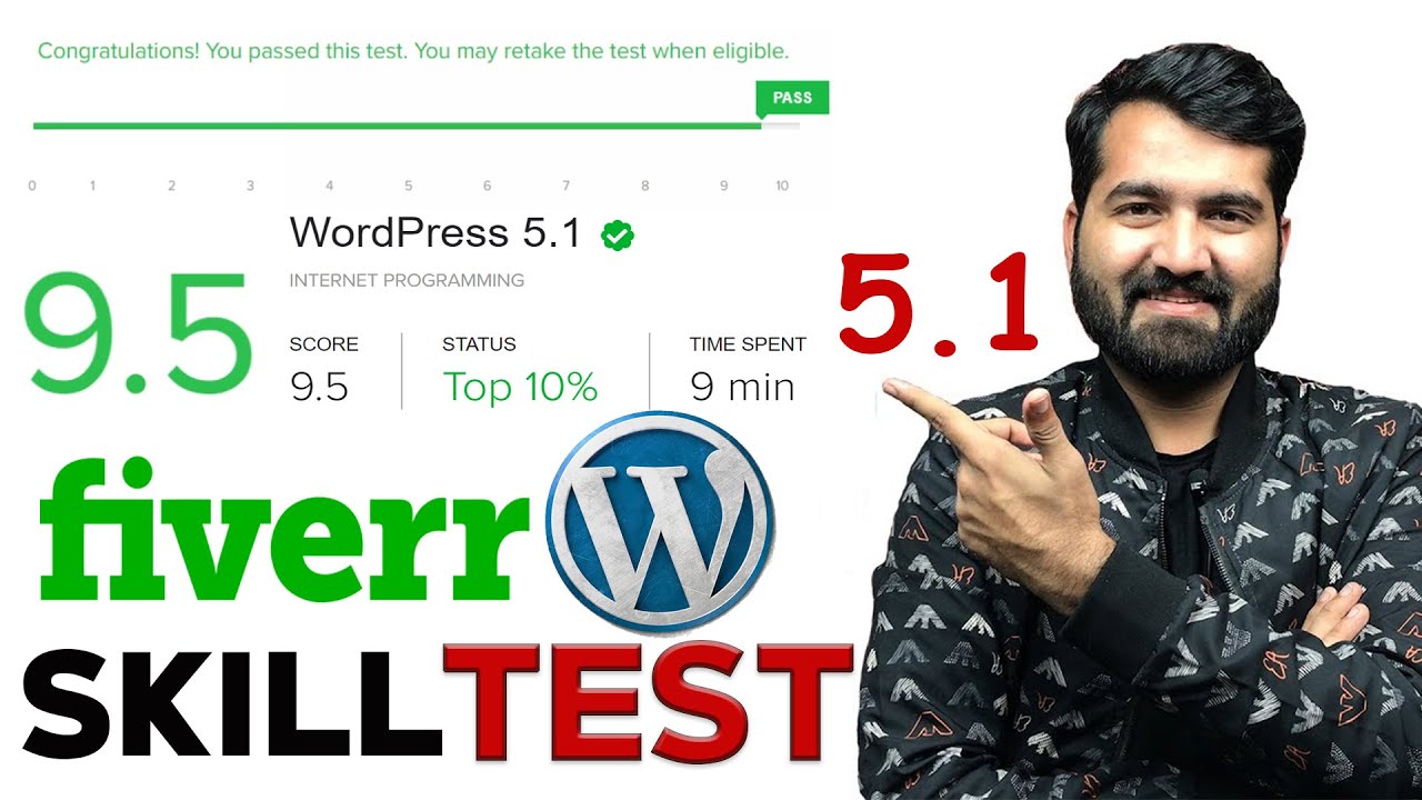 Fiverr WordPress 5 1 Skill Test 2020 Fiverr Test Answers 2020  Fiverr 