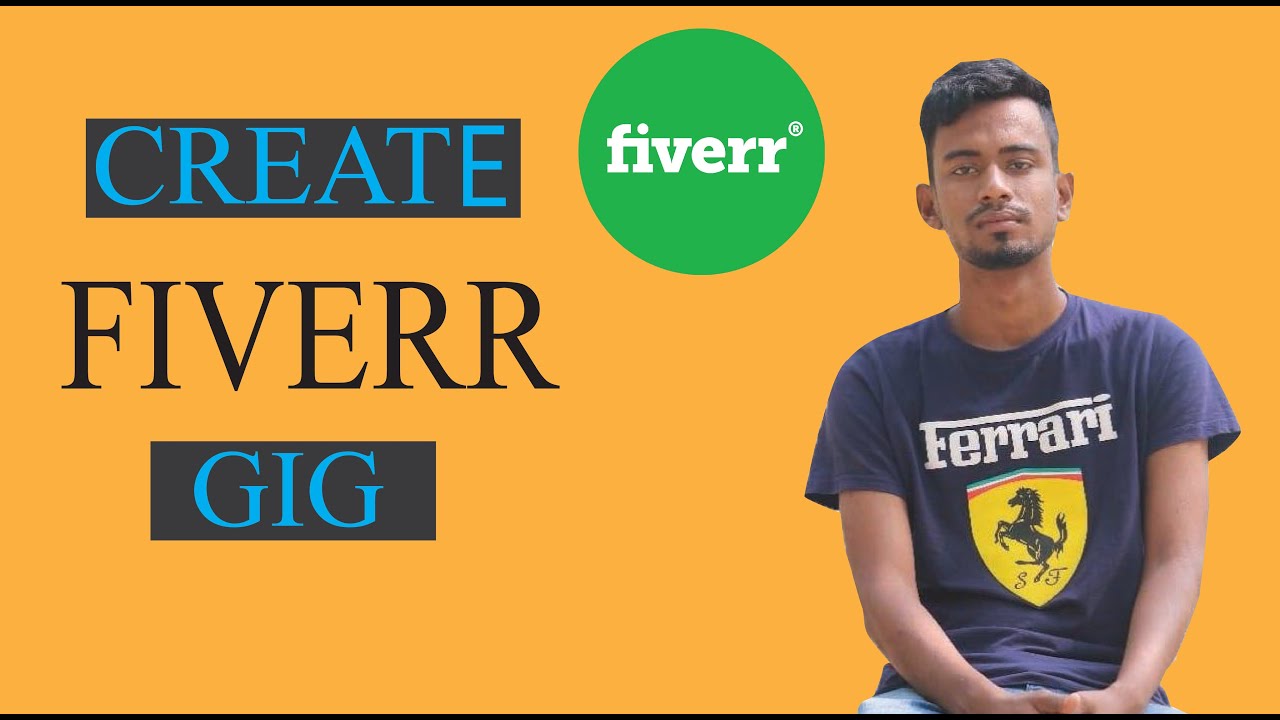 Fiverr new Gig  How to create a fiverr gig  YouTube