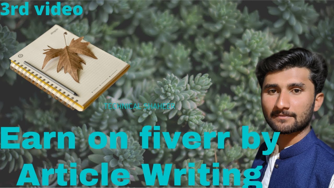 article writing on fiverr earn online by article writing on fiverr 