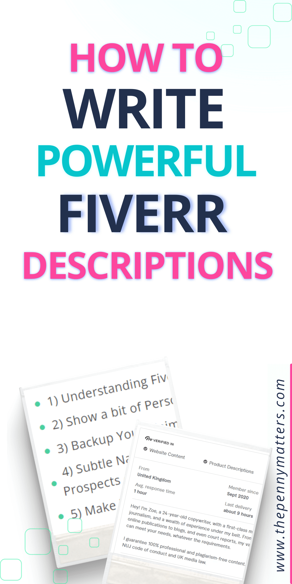 A good Fiverr description speaks the language of your customer Find 