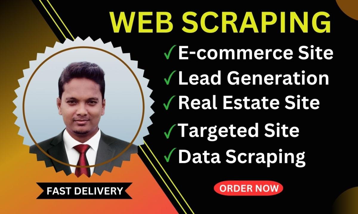 I Will Do Web Scraping, Data Scraper, Google Maps Scraper and Yellow Pages