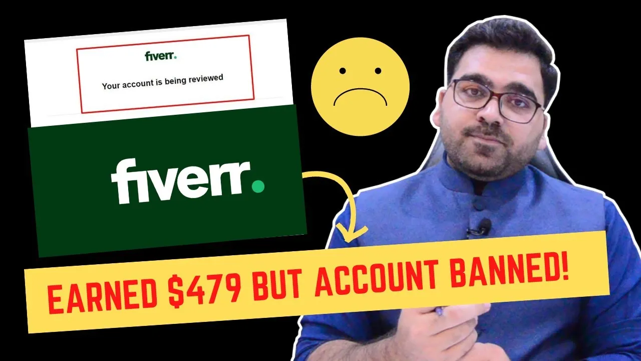 Fiverr Account is being reviewed  Fiverr Accounts banned 