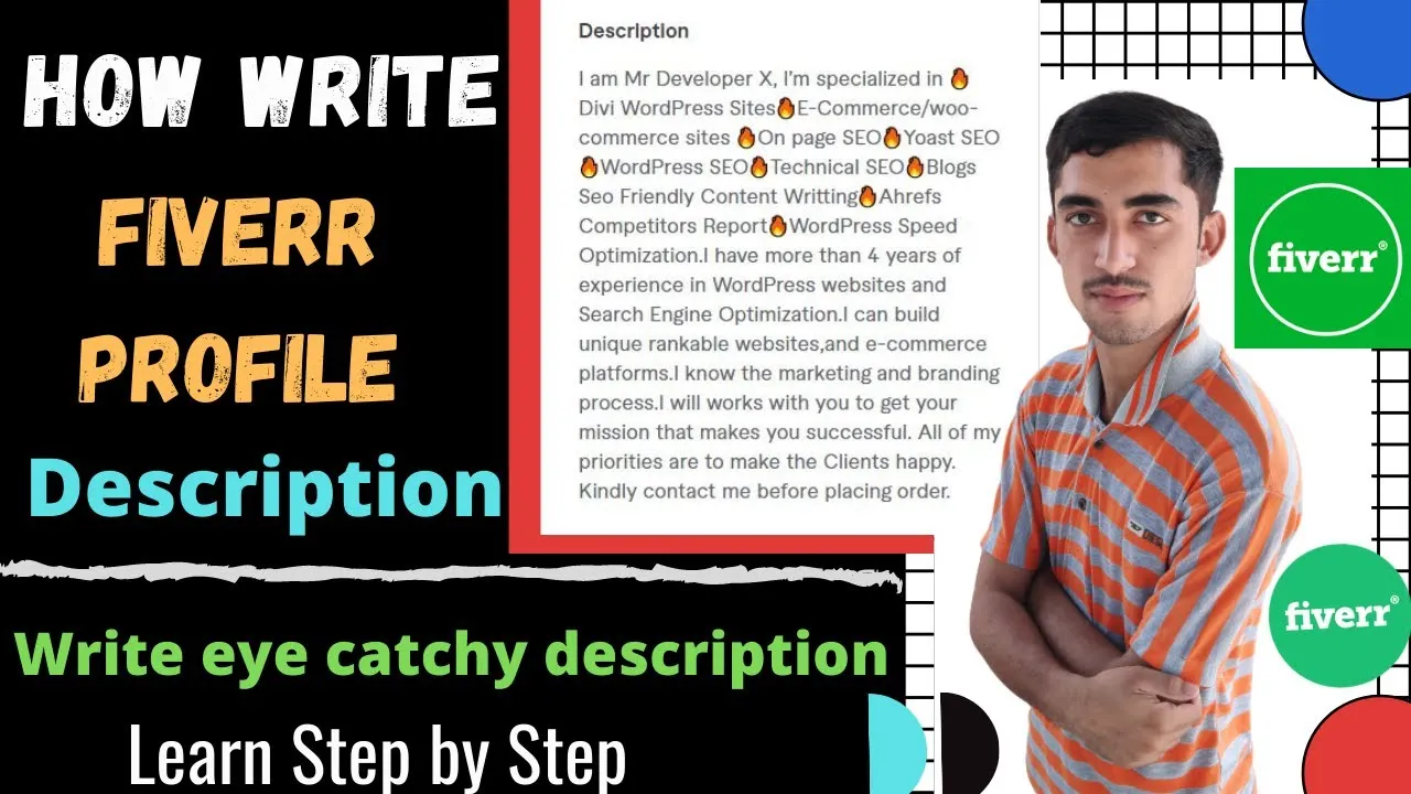 How to Write a Description on Fiverr for Beginners