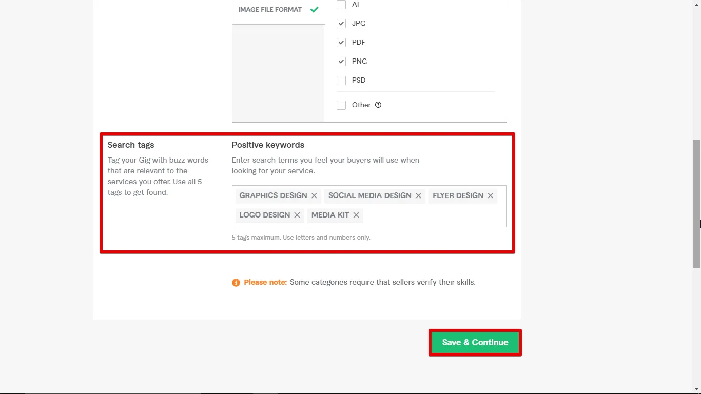 How to Use Tags on Fiverr