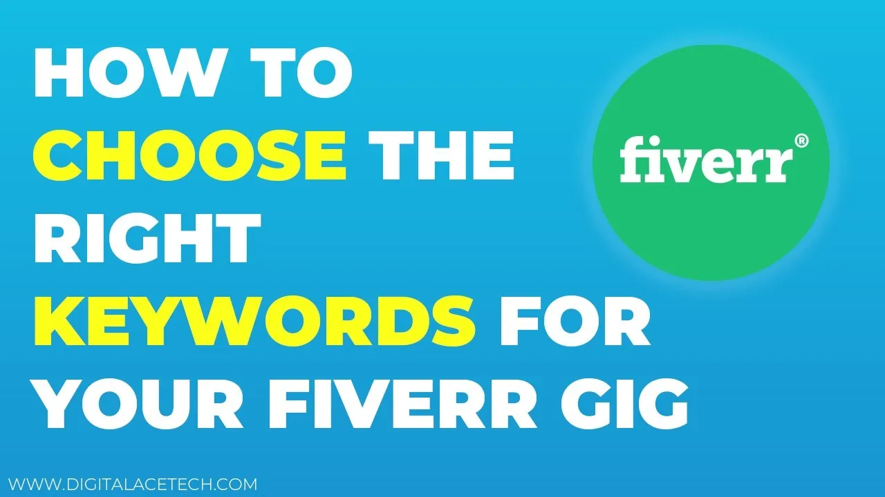 How to Choose a Category for Your Fiverr Gig