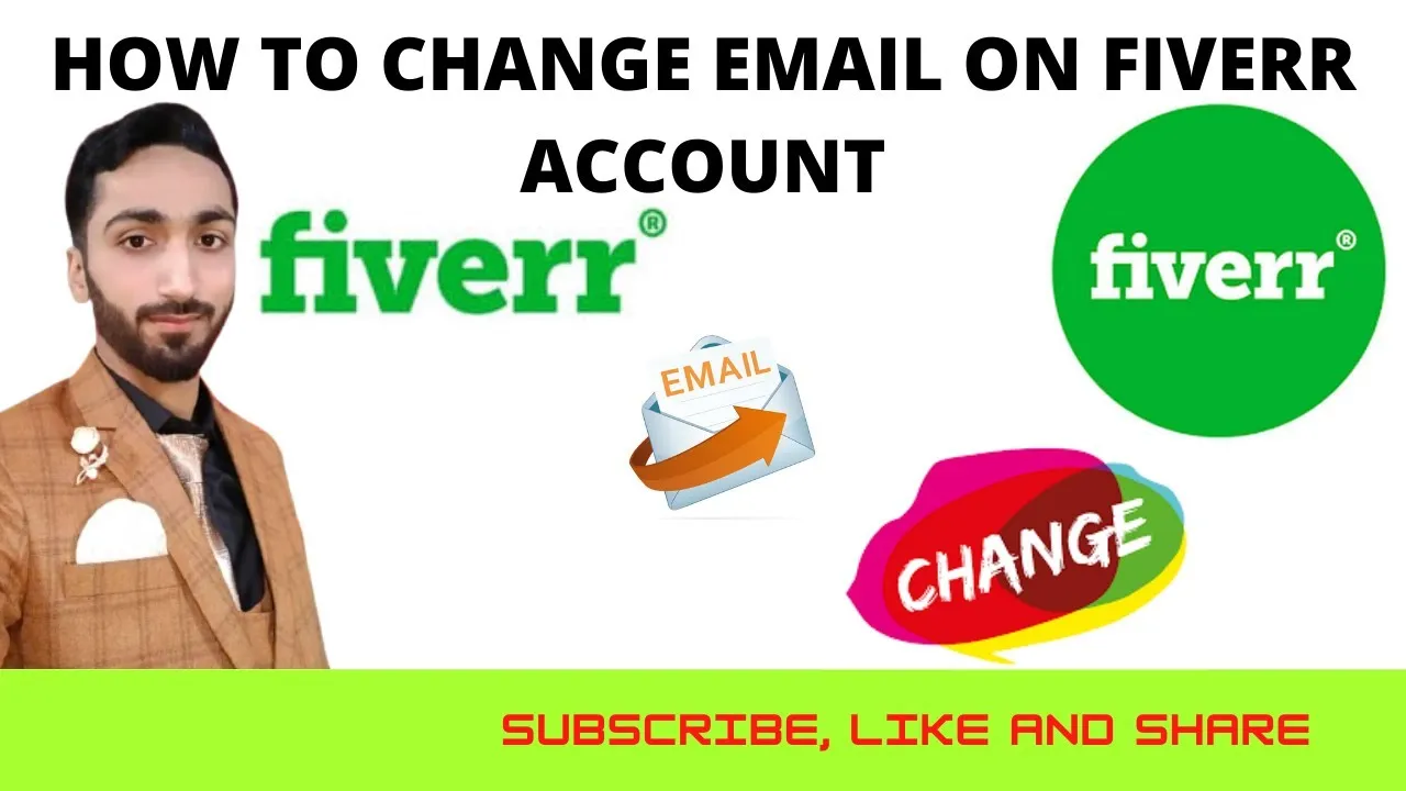 How to change email of fiverr account  Fiverr email change  How to 