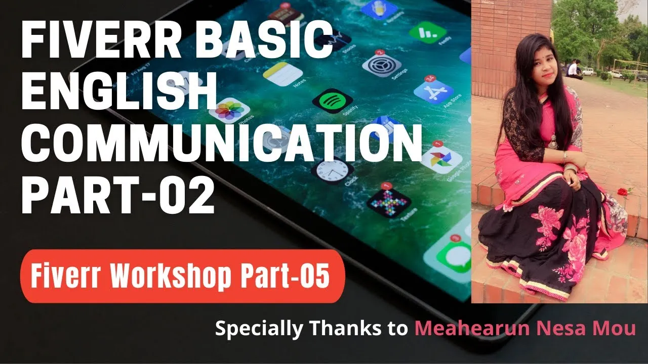 Fiverr English Communication part 02  YouTube