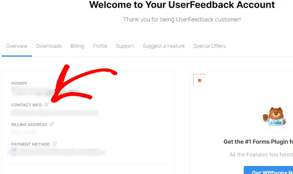 How to Change Your UserFeedback Email Address  UserFeedback