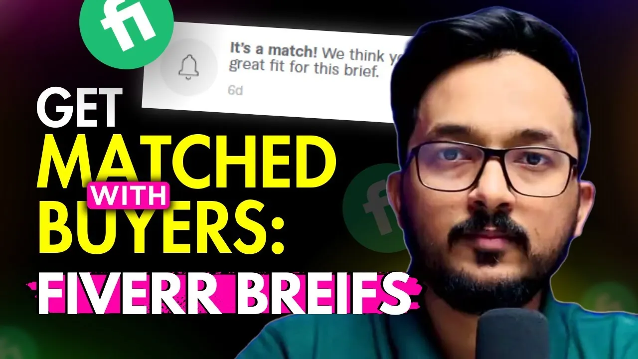 How to get matched with the buyers on Fiverr How to get briefs on 