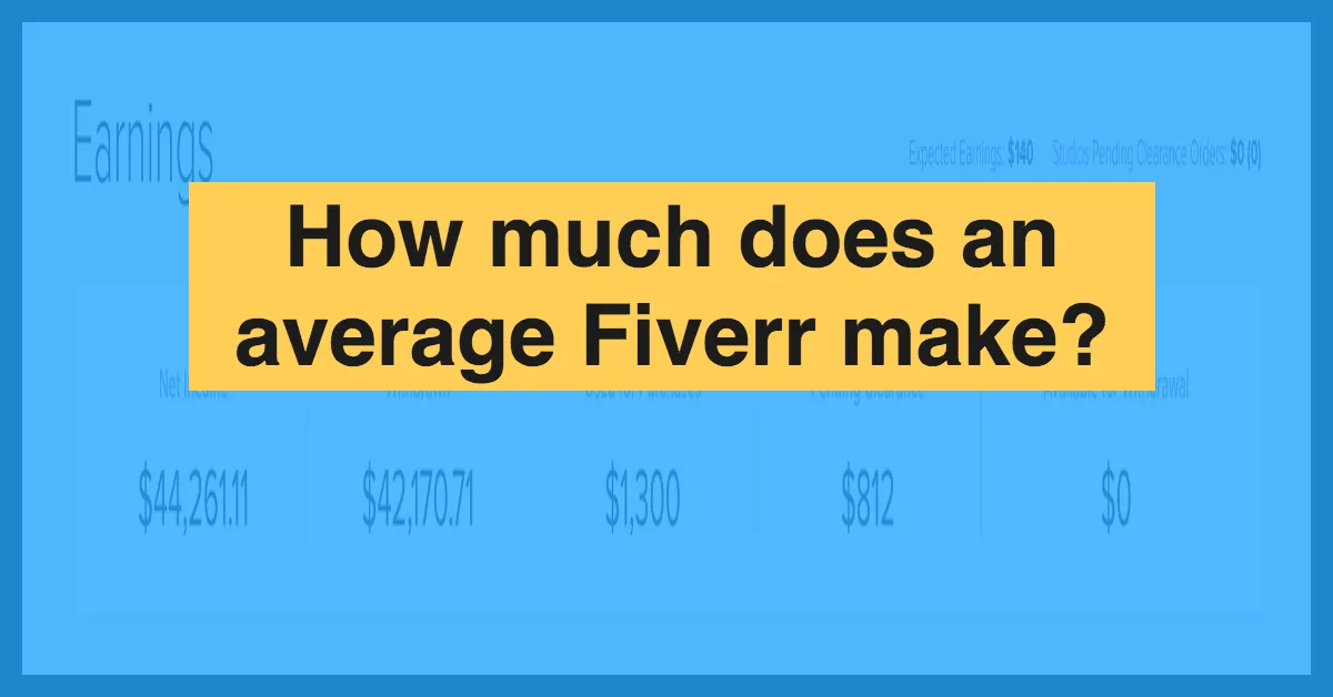 How Much Does an Average Fiverr Make  Sell SaaS