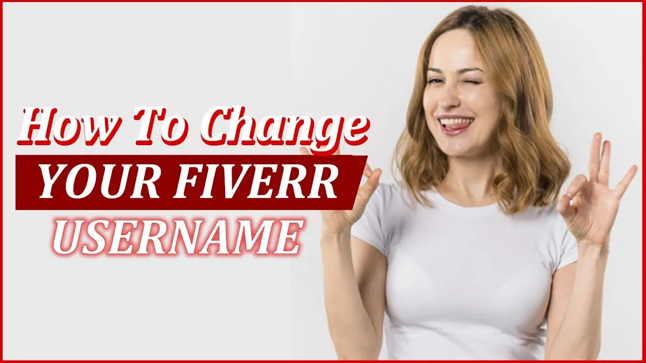 How To Change Your Fiverr Username in one minute  YouTube