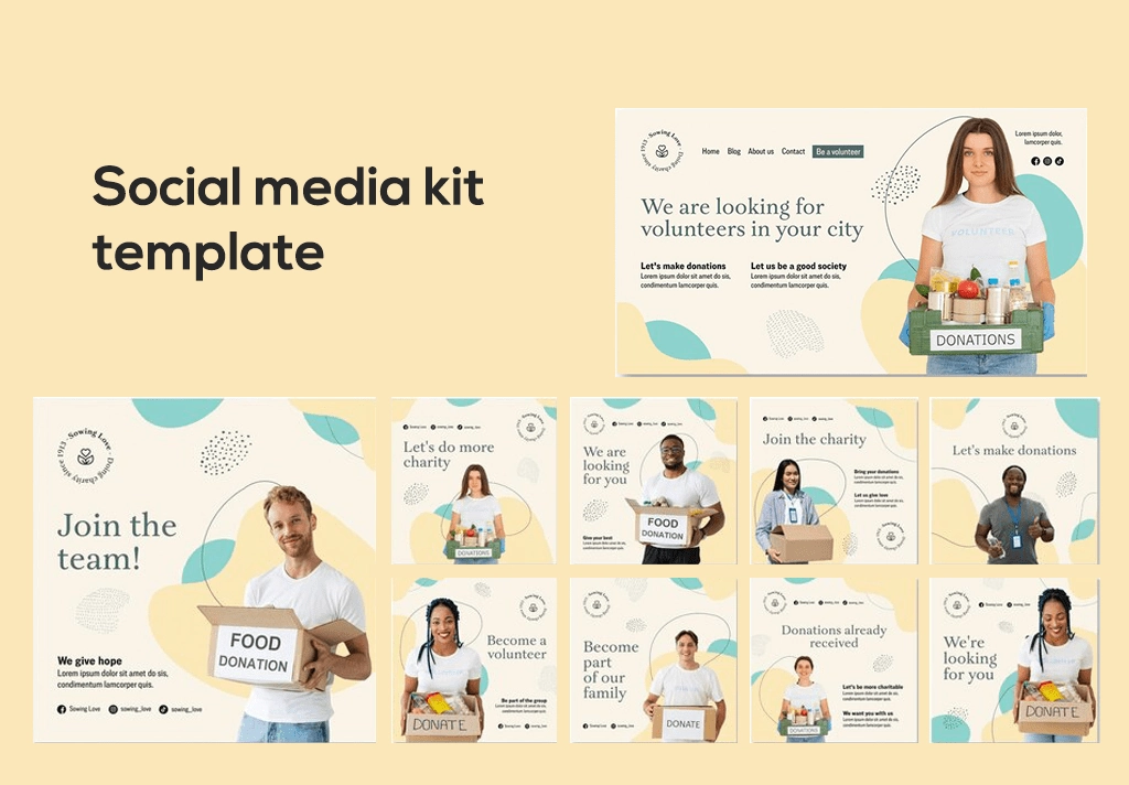 what is a social media kit on Fiverr  Notam artwork