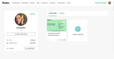 How to Make a Strong Fiverr Profile