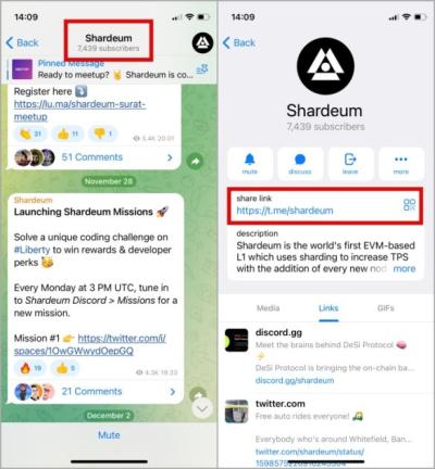 How to Copy Links from Telegram Messages