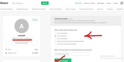 How to Create a New Fiverr Account