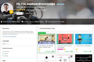 How to Build a Profile on Fiverr