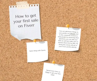 How to Get Your First Fiverr Sale