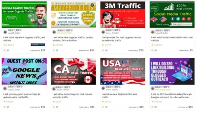 Are Traffic Gigs from Fiverr Good?