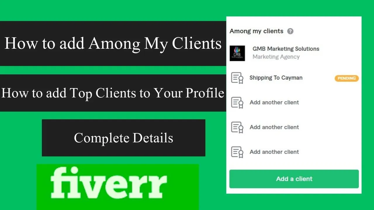 How to Add Clients in Fiverr