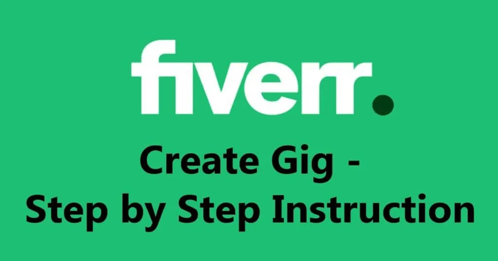 How to Create a Successful Fiverr Gig  Beginners Guide