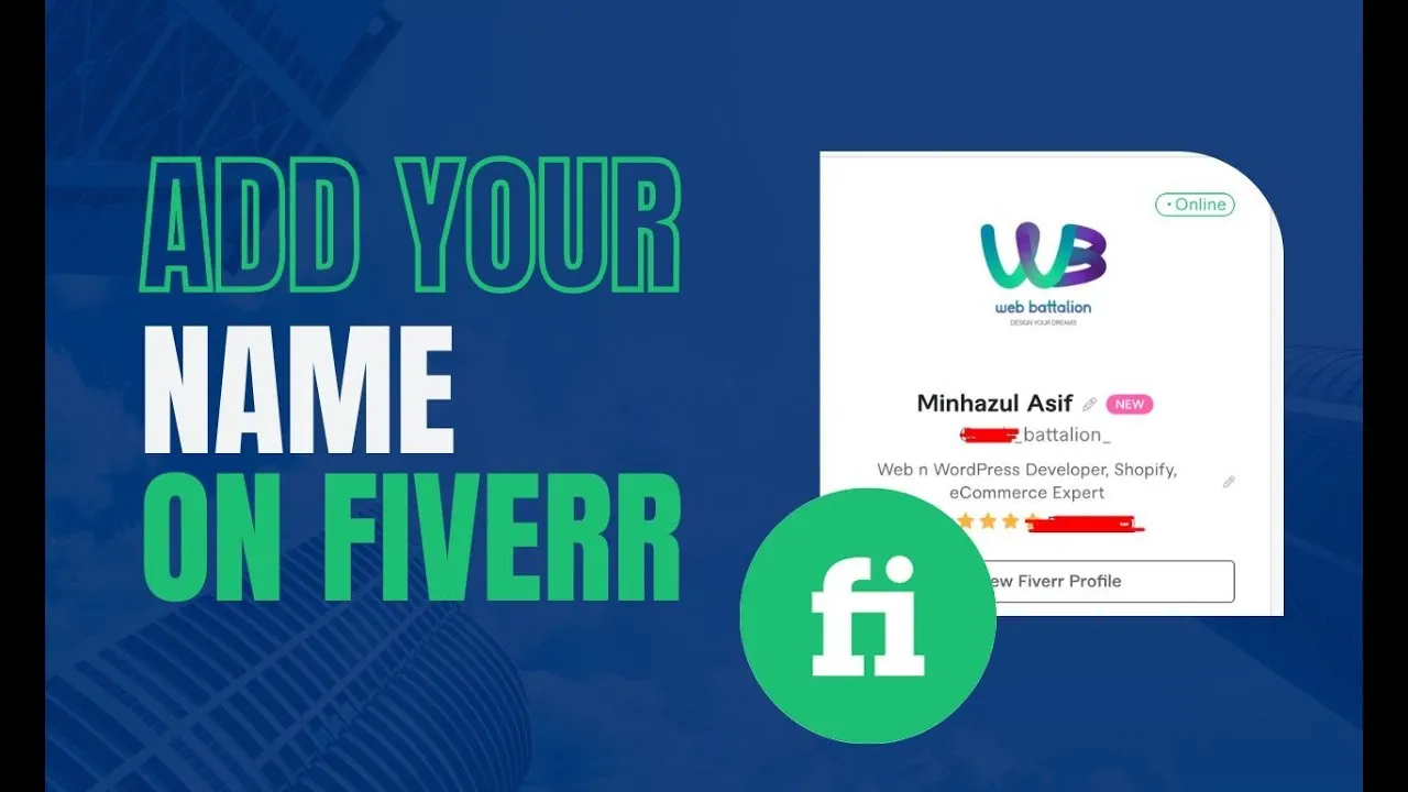 How to Update Your Profile on Fiverr