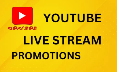 Boost Your YouTube Live Stream with Expert Promotion!